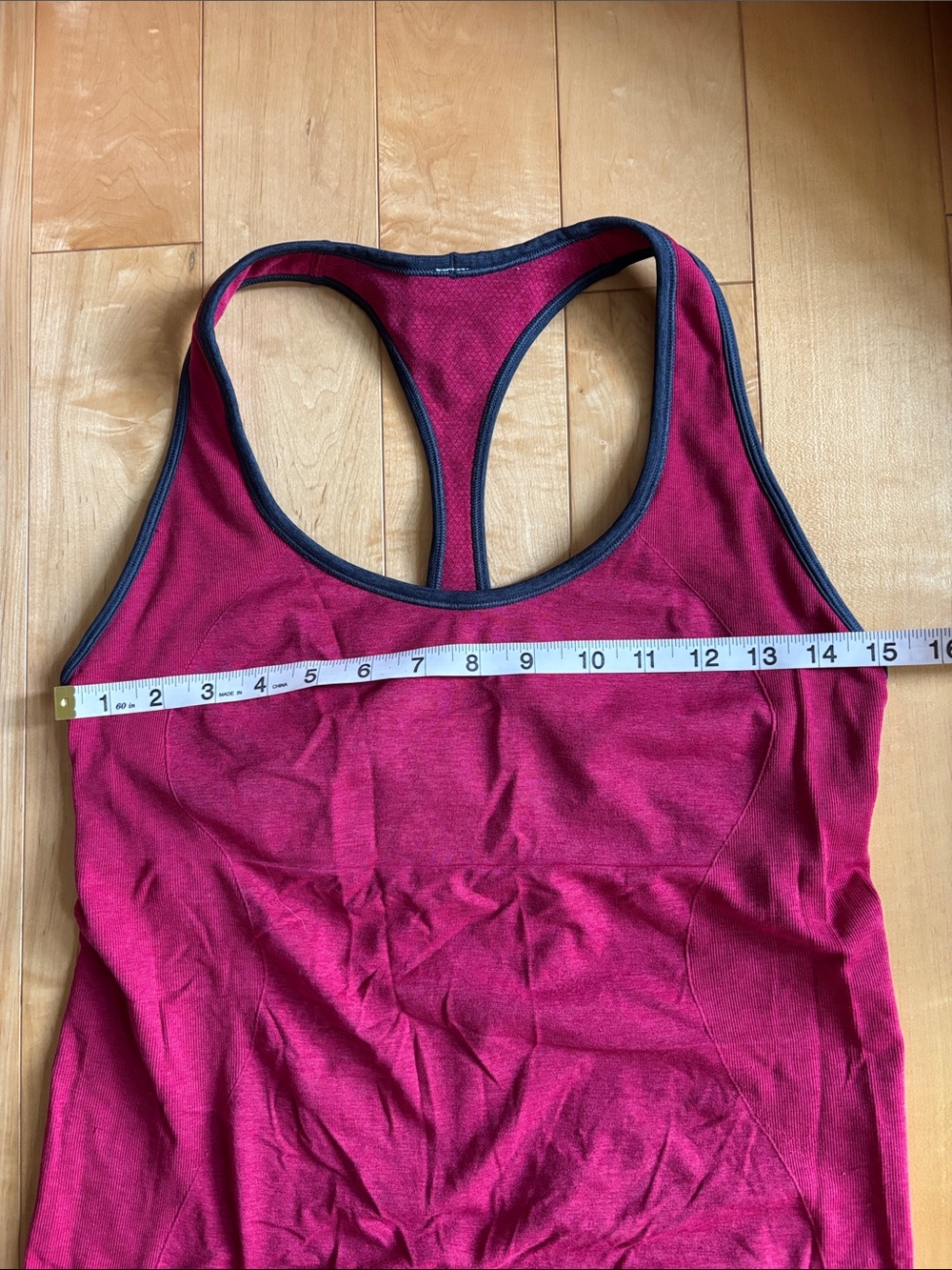lululemon Raspberry Pink Racerback Tank - Picture 3 of 4